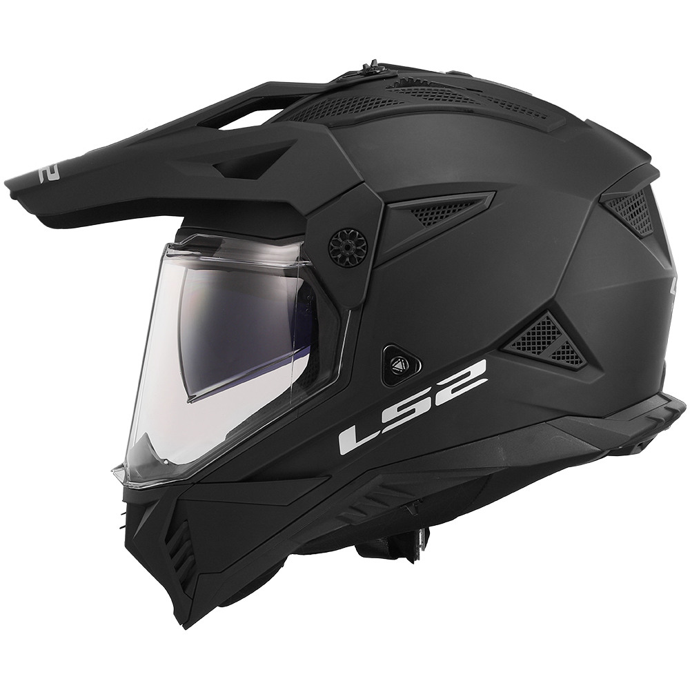 Kaciga LS2 Enduro MX702 PIONEER II mat crna