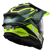 Kaciga LS2 Cross MX701 EXPLORER SPIRE zeleno žuta L