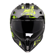 Kaciga LS2 Enduro MX702 PIONEER II RANGI žuta XL