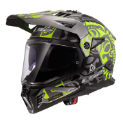 Kaciga LS2 Enduro MX702 PIONEER II RANGI žuta XL