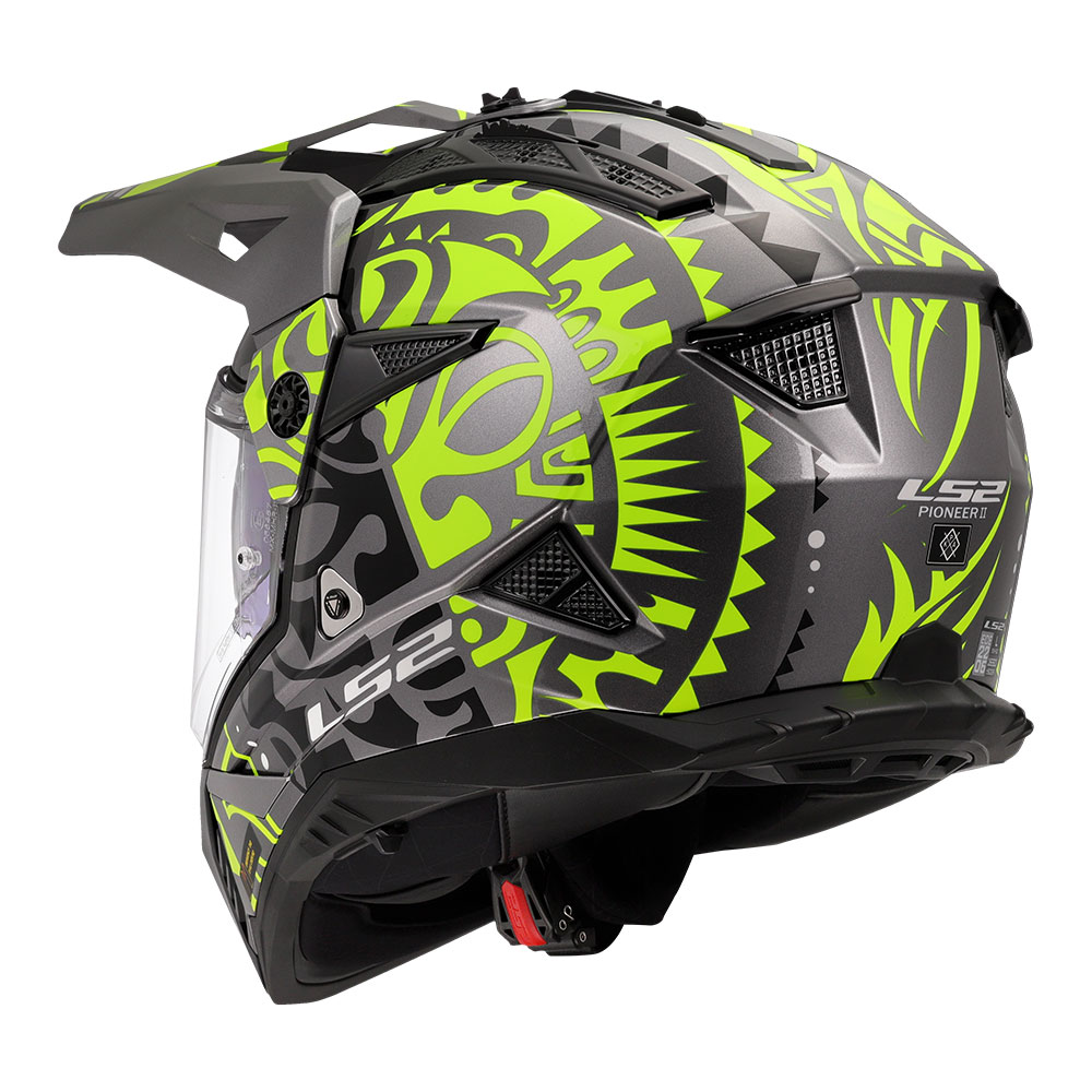 Kaciga LS2 Enduro MX702 PIONEER II RANGI žuta L