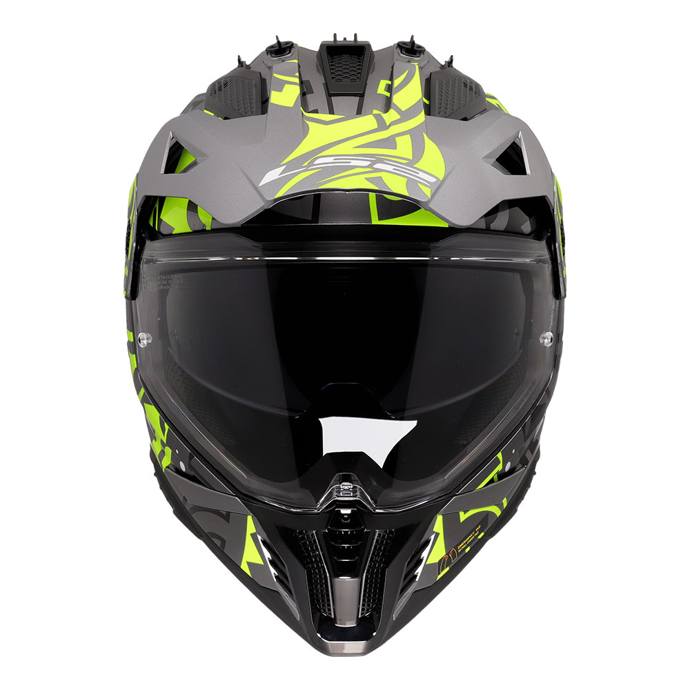 Kaciga LS2 Enduro MX702 PIONEER II RANGI žuta L