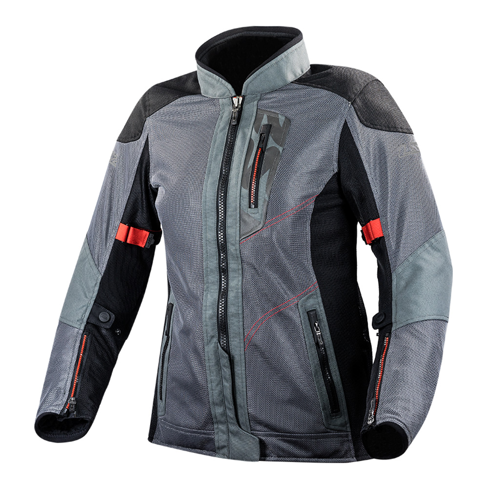 Jakna LS2 ALBA ženska tamno sivo crna XS