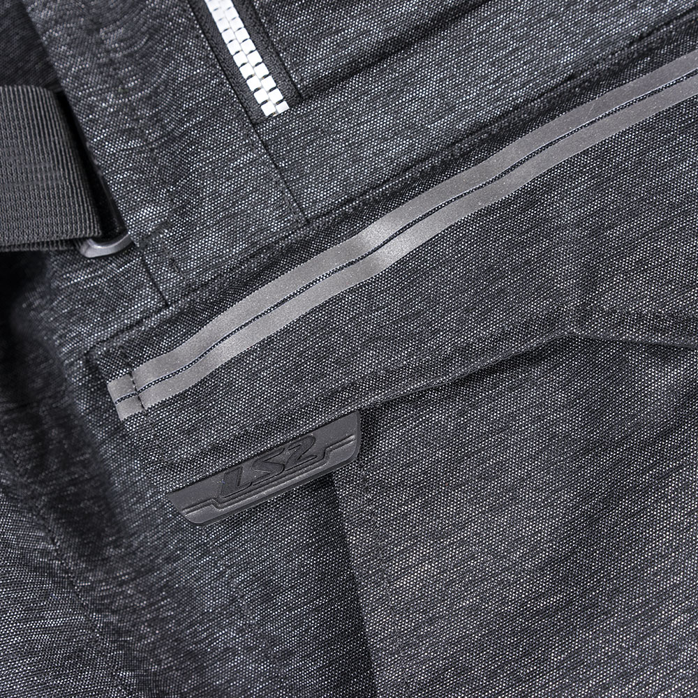 Jakna LS2 NEVADA ženska sivo crna L