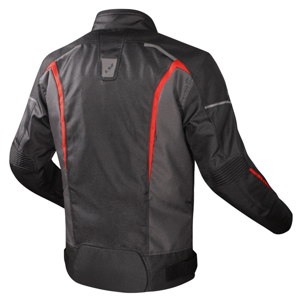 Jakna LS2 SEPANG muška crno crvena M