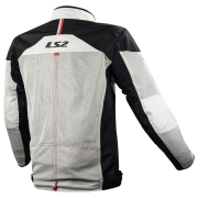 Jakna LS2 ALBA muška svetlo sivo crna