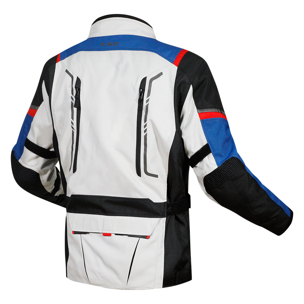 Jakna LS2 NARVIK muška plavo crno crvena XL