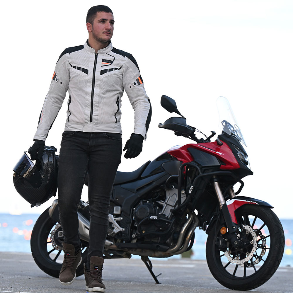 Jakna LS2 GARDA AIR muška crno siva XXL