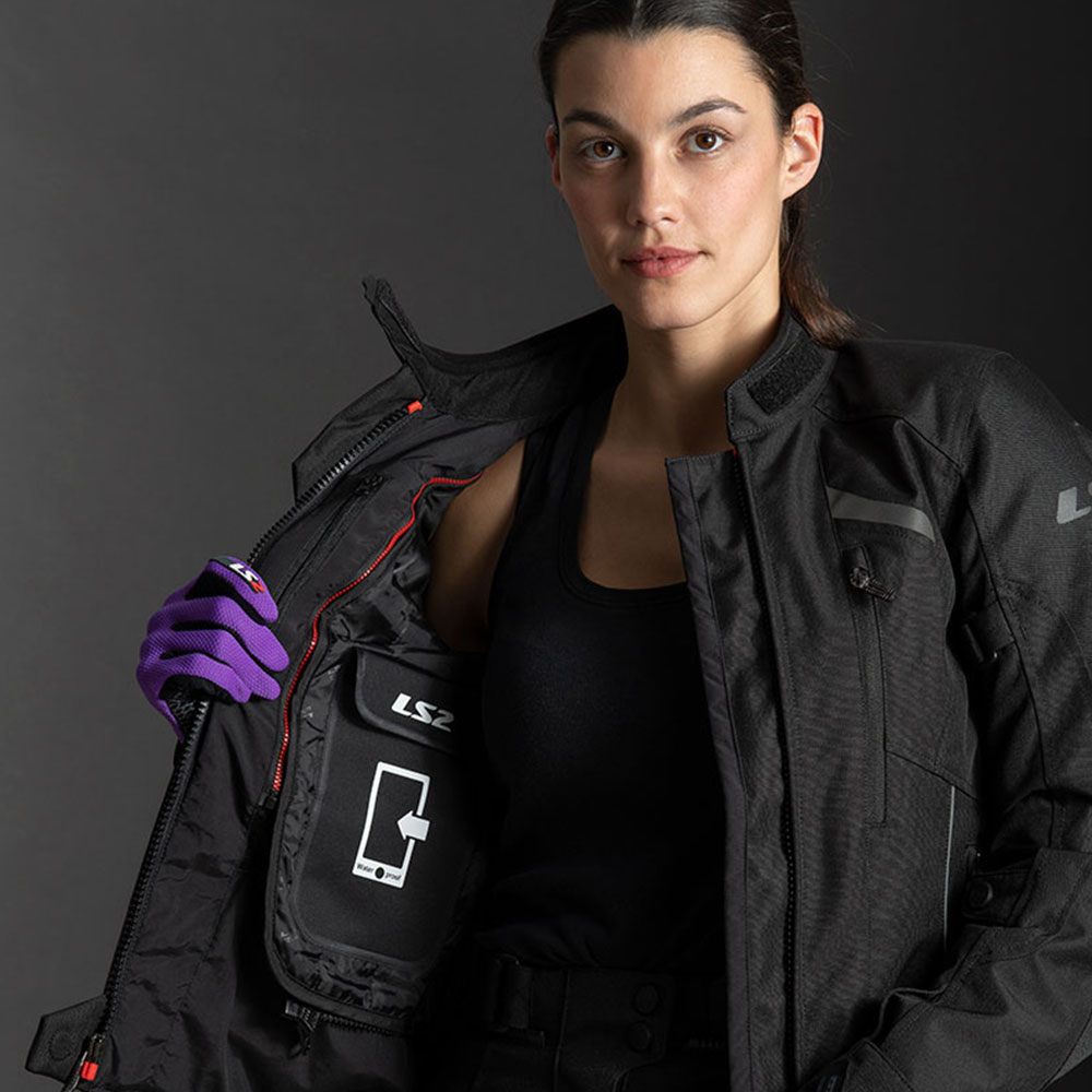 Jakna LS2 SERRA EVO ženska crna M