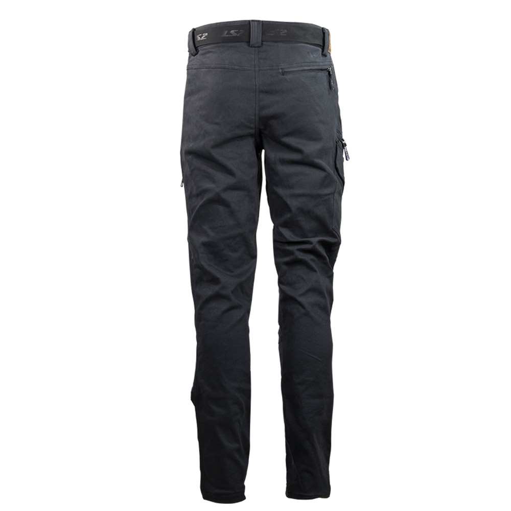 Pantalone LS2 STRAIGHT muške crno sive XXL
