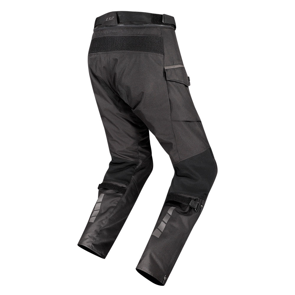 Pantalone LS2 TRAVEL LONG ženske crno tamno sive M