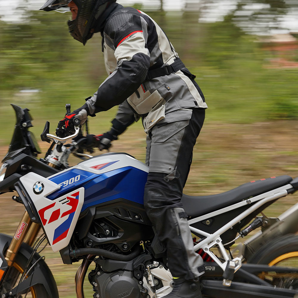 Pantalone LS2 APOLLO muške crno tamno sive 3XL