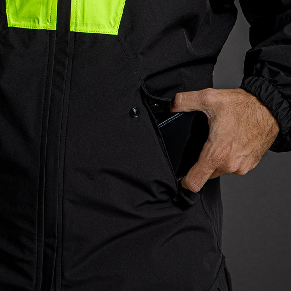 Kišna jakna LS2 X-Rain žuta 4XL