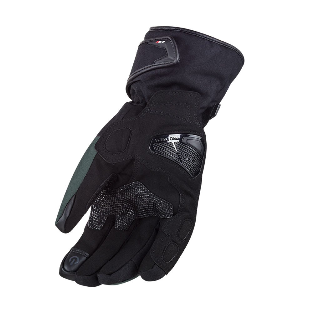 Rukavice LS2 SNOW muške crno sive XL