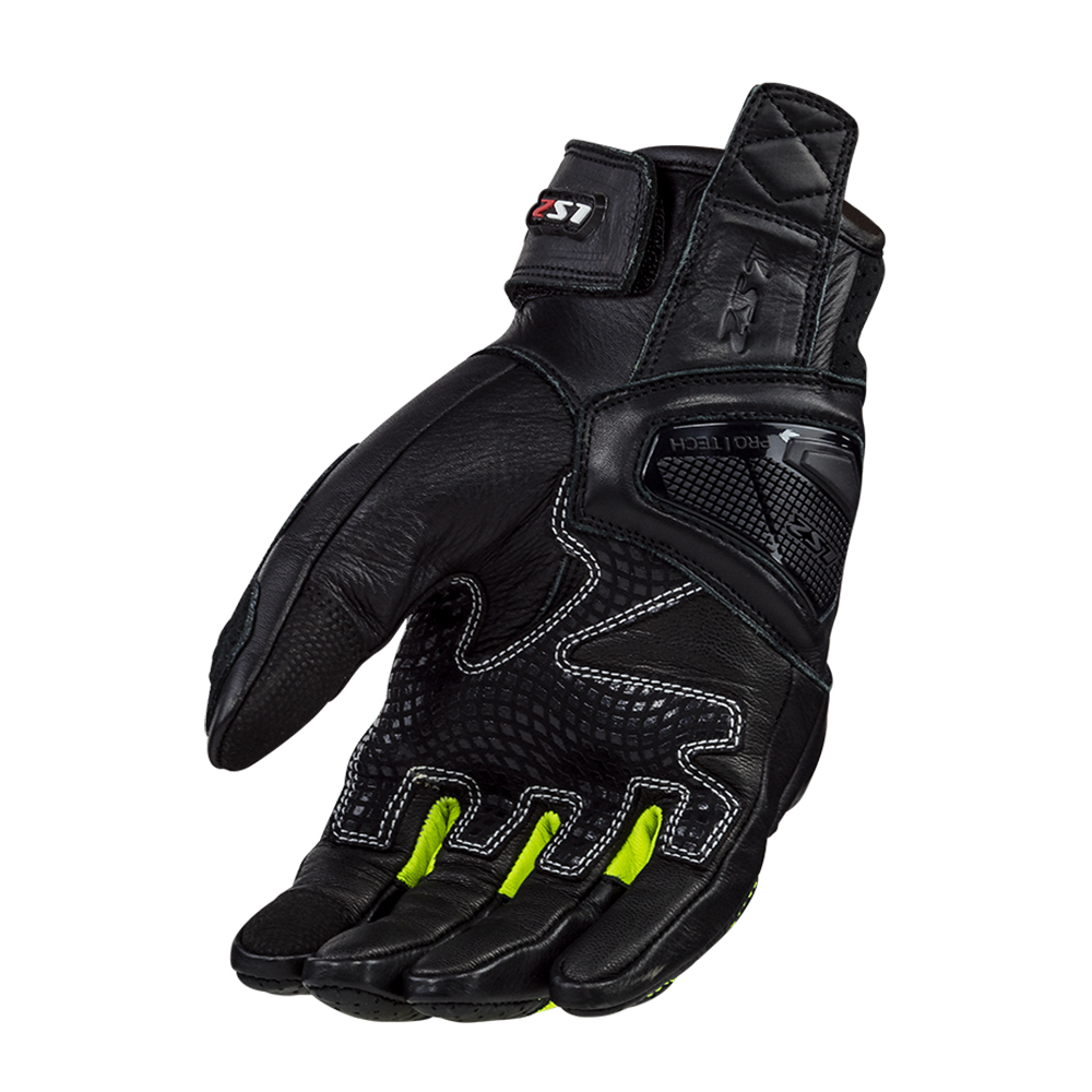 Rukavice LS2 SPARK 2 kožne muške crno žute XL