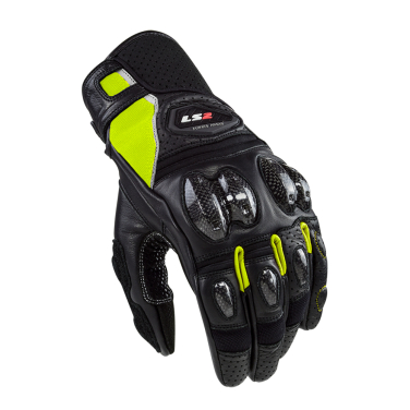 Rukavice LS2 SPARK 2 kožne muške crno žute XL