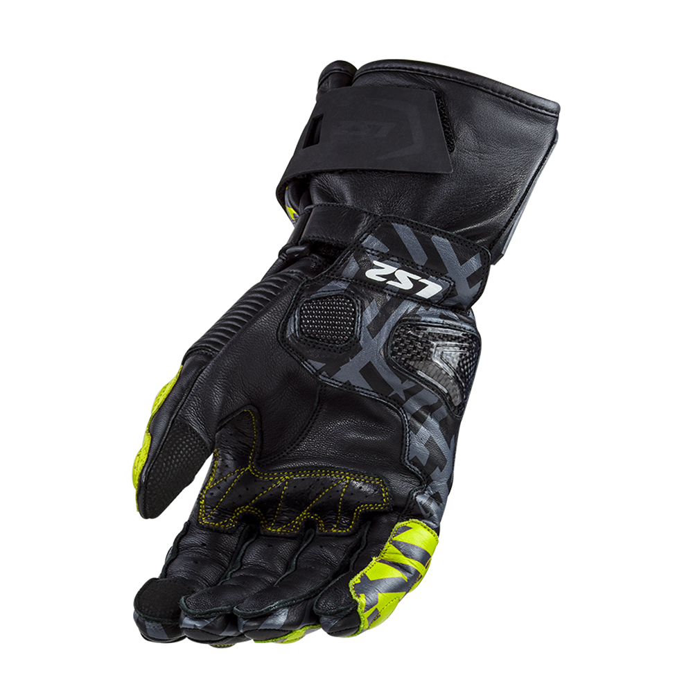 Rukavice LS2 FENG RACING crno žute XXL