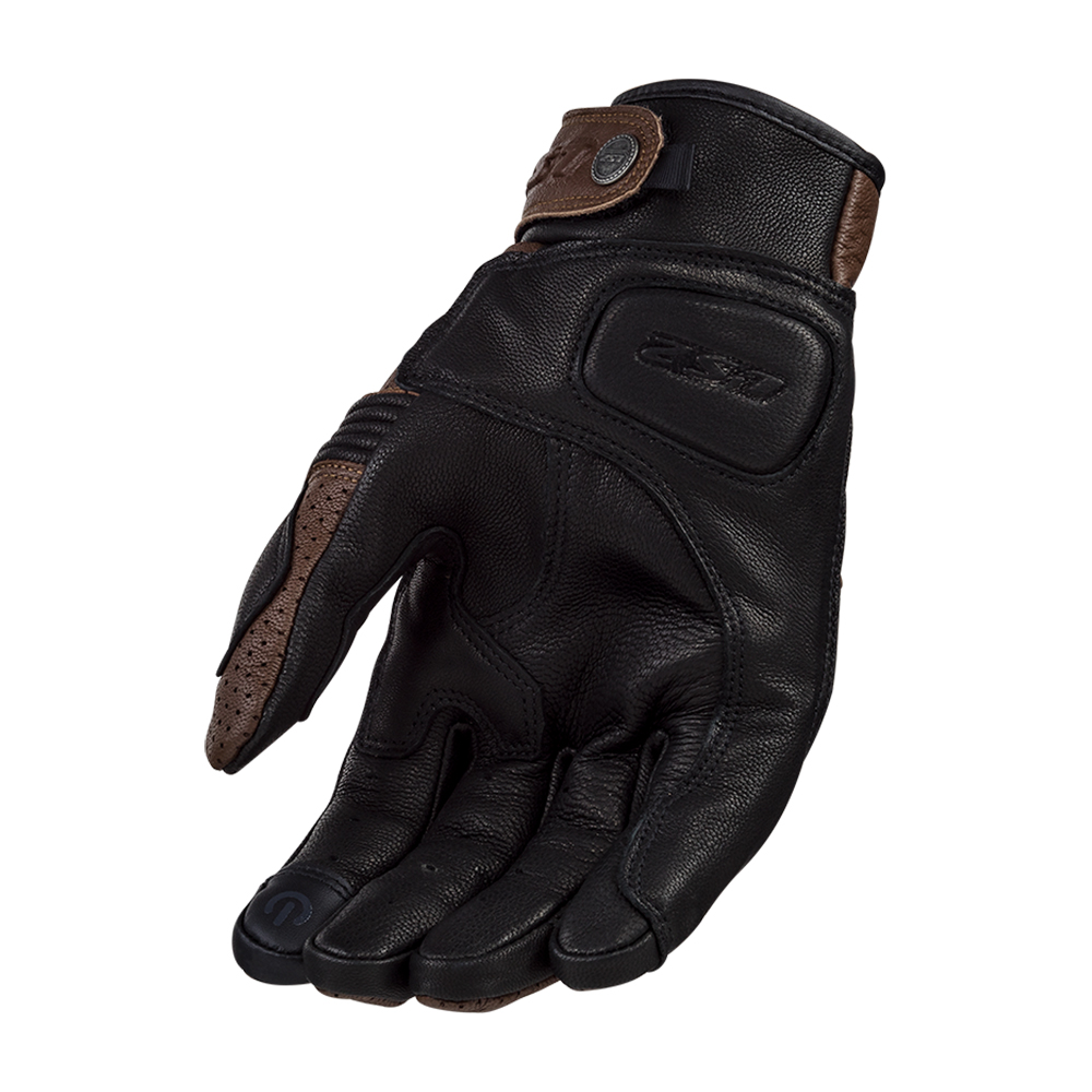 Rukavice LS2 DUSTER TOBACCO krem crne