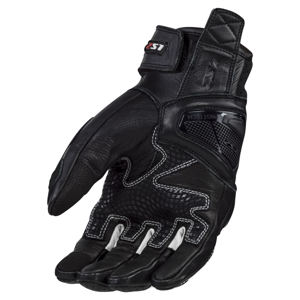Rukavice LS2 SPARK 2 kožne muške crno bele