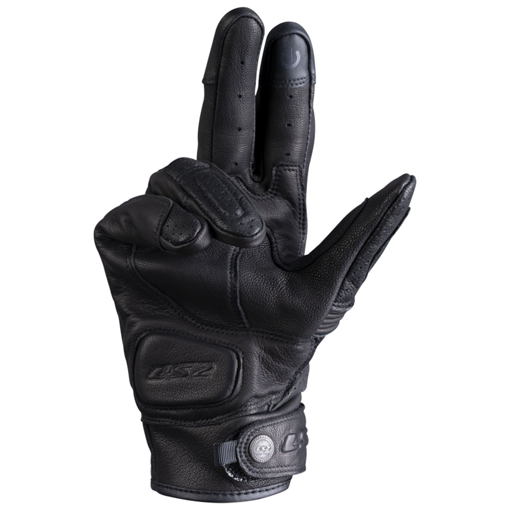 Rukavice LS2 DUSTER TOBACCO crne XXL