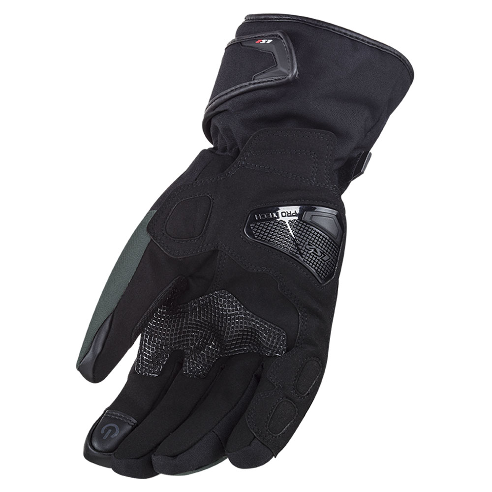 Rukavice LS2 SNOW muške crno sive