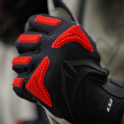 Rukavice LS2 RAVIN muške crno crvene L