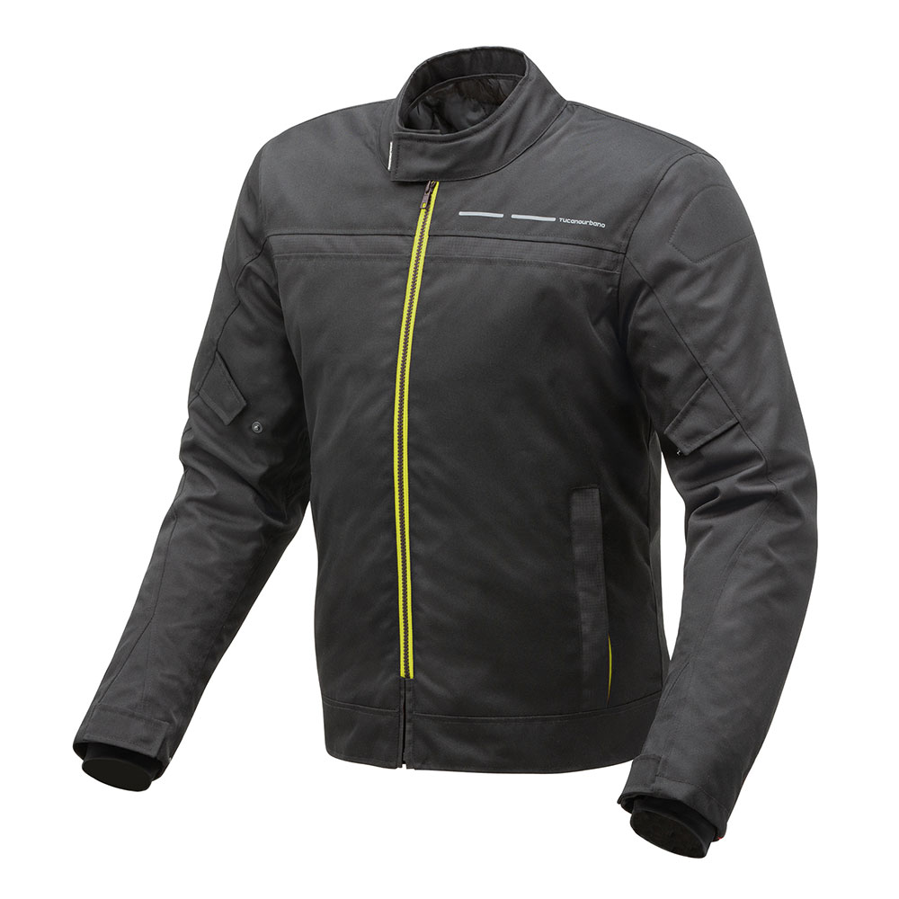 Jakna muška kratka ROCKET crno žuta TUCANO URBANO XXL