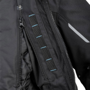 Jakna ženska srednje duga 4 STROKE crna