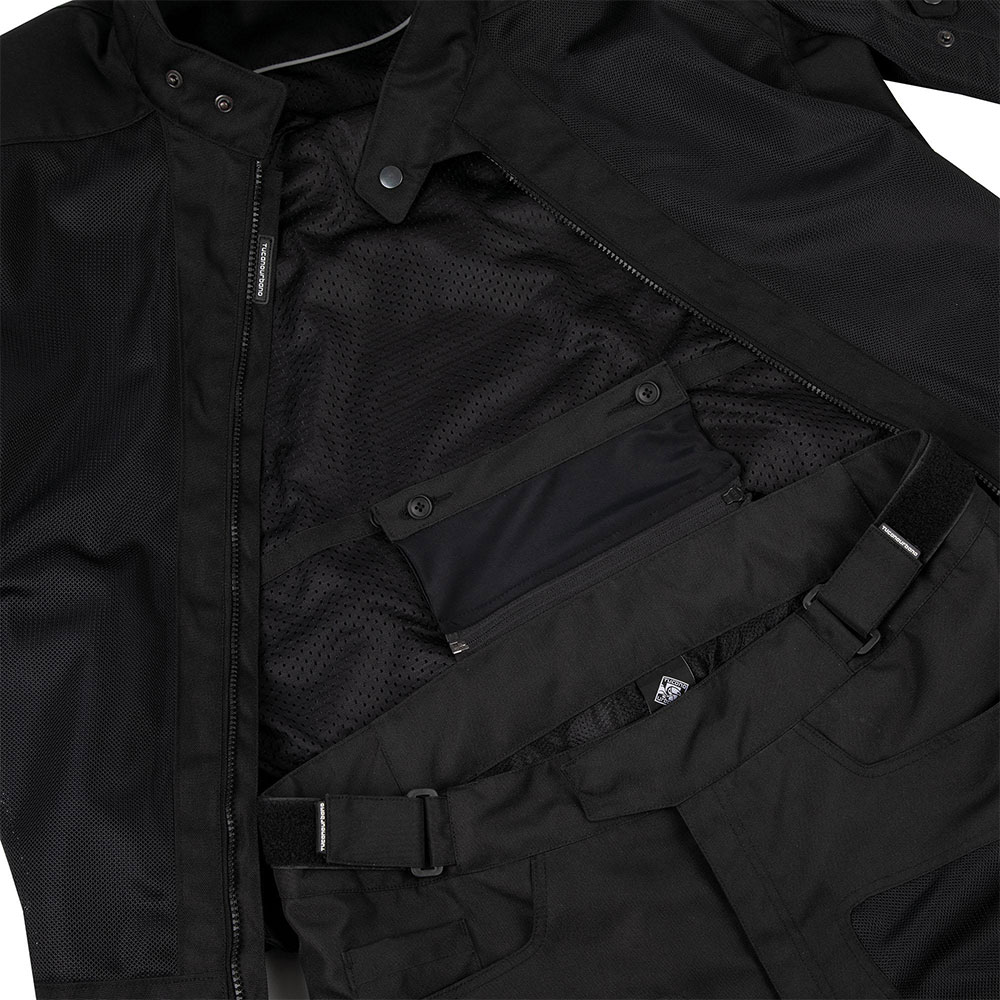 Pantalone ZIPSTER 2G crne TUCANO URBANO