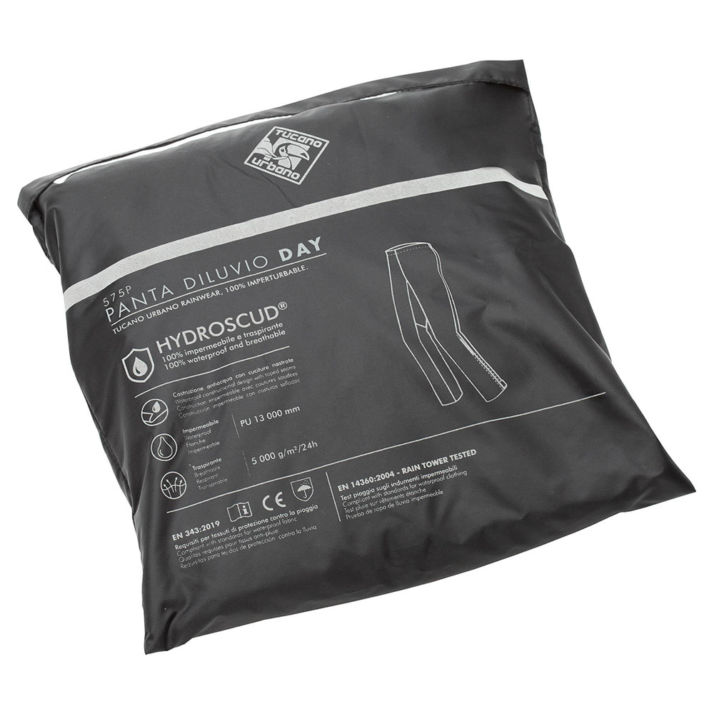 Kišne pantalone DILUVIO DAY crna TUCANO URBANO