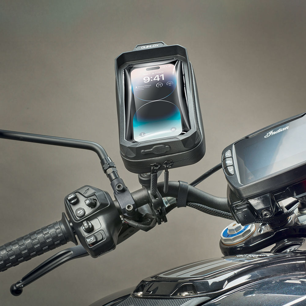 Kućište - držač telefona 7,0" vodootporno QUIKLOX sa montažom na korman