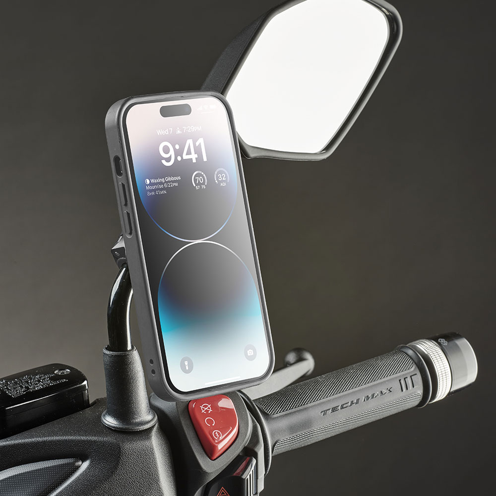 Držač telefona za QUIKLOX montaža na retrovizor ili tanki korman