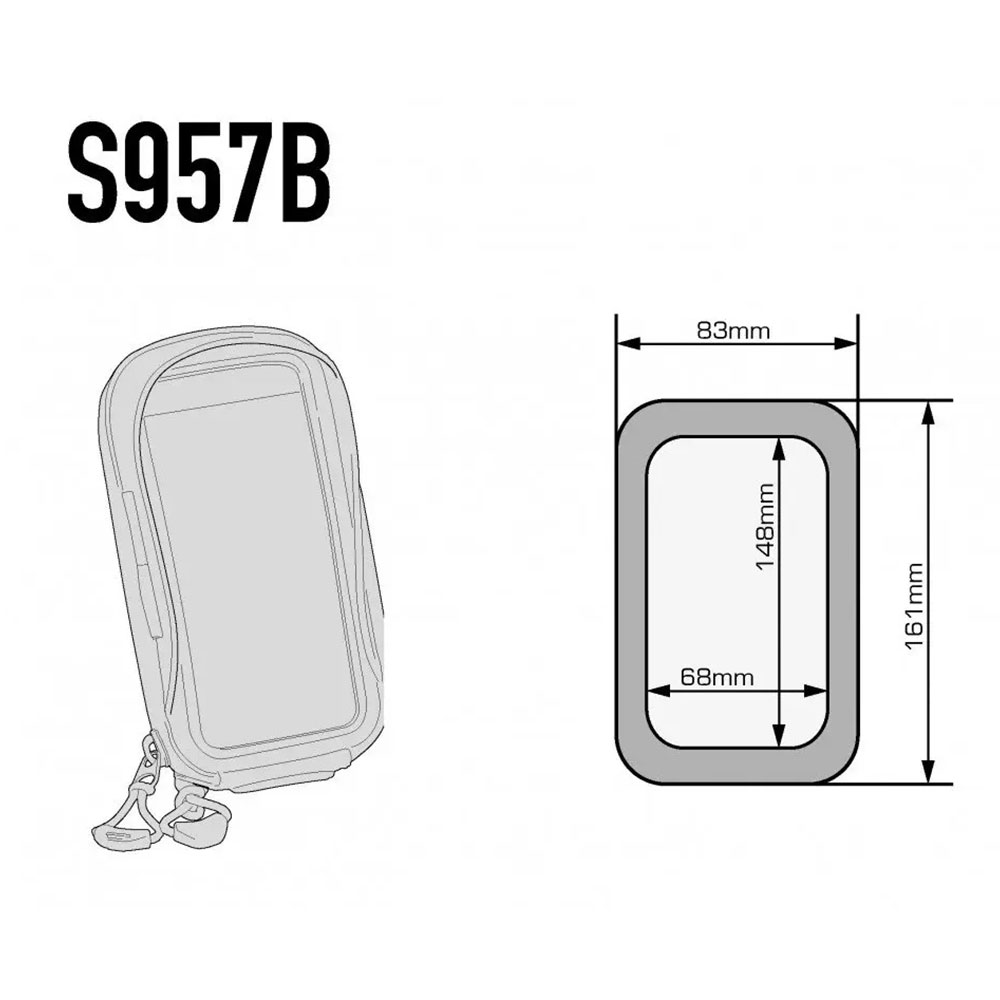 Torbica za telefon GIVI S957B