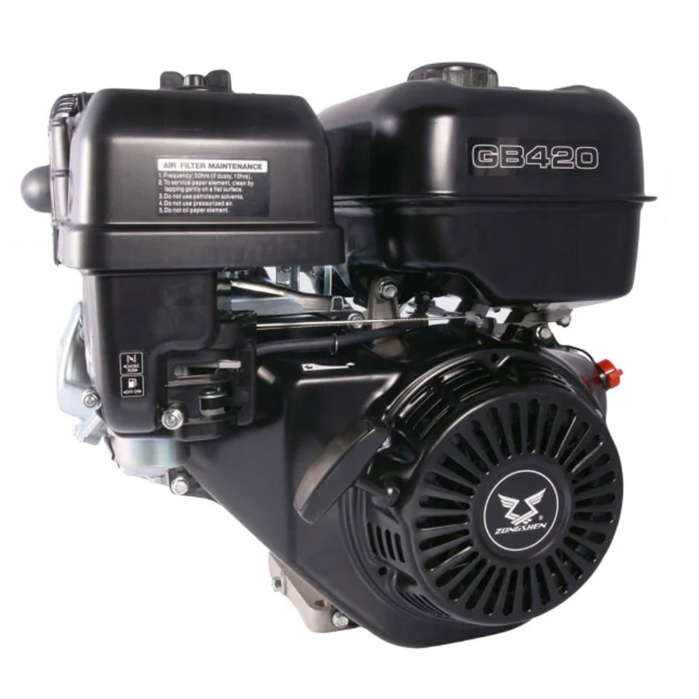 Motor ugradni Zongshen GB420 420cc ( 9,0 kW / 12,5 KS )  horizontalna radilica 25mm / 102mm