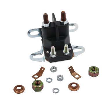 Relej anlasera univerzalni 4 pola - traktor kosilica Husqvarna. Stiga