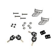 Bočni koferi X-LAND ALU sivi 38L+38L