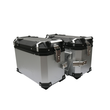 Bočni koferi X-LAND ALU sivi 38L+38L