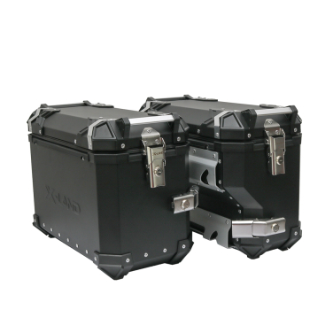 Bočni koferi X-LAND ALU crni 38L+32L