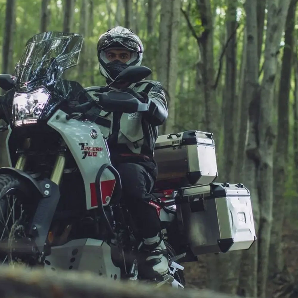 Centralni kofer Kappa KFR580A K'FORCE niklovani Monokey 58L