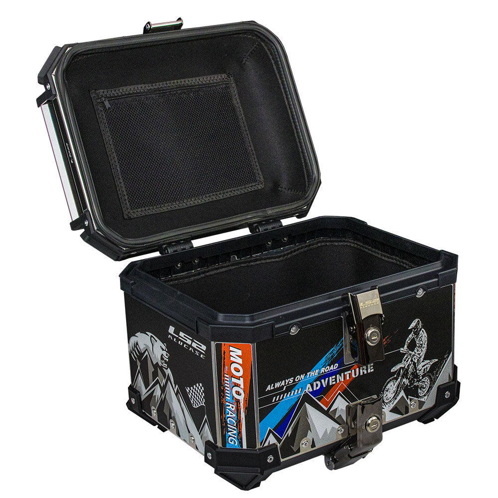 Centralni kofer LS2 ALU crni ROCK 35L