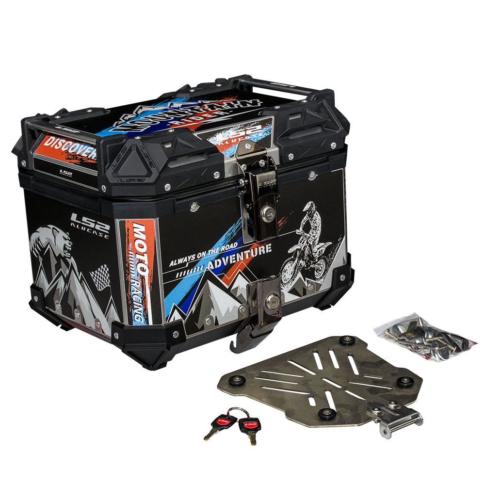 Centralni kofer LS2 ALU crni ROCK 35L