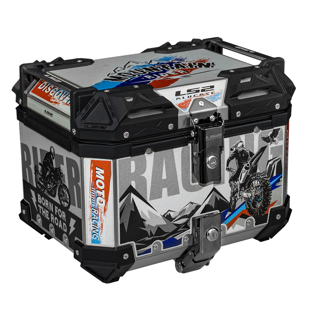 Centralni kofer LS2 ALU niklovani ROCK 35L