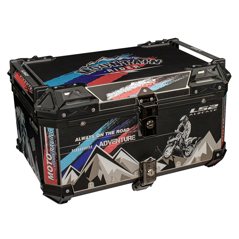 Centralni kofer LS2 ALU crni ROCK 65L