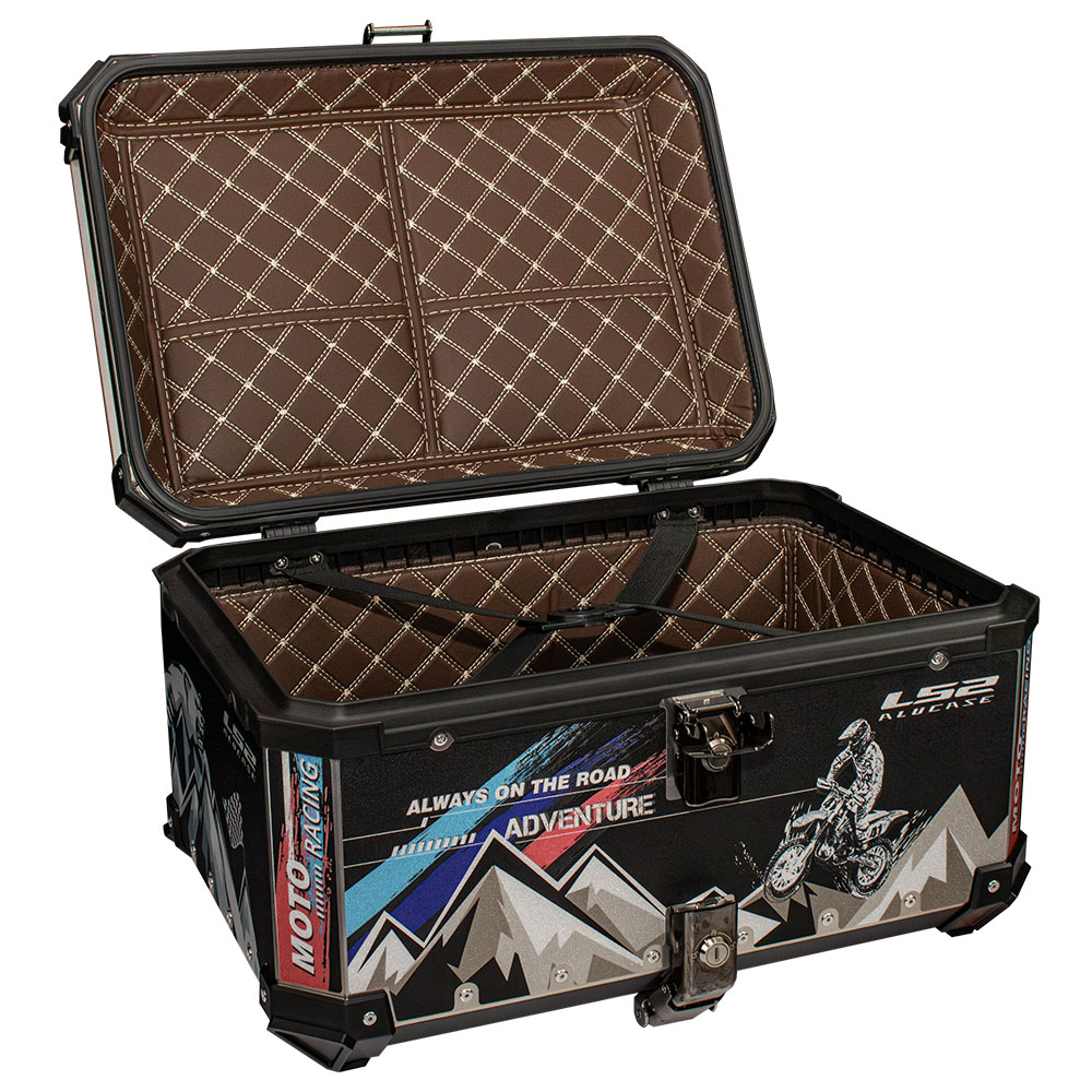 Centralni kofer LS2 ALU crni ROCK 65L