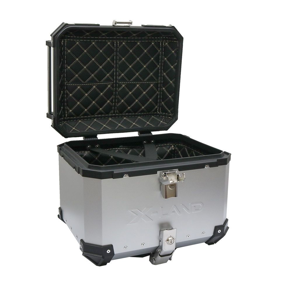 Centralni kofer X-LAND ALU sivi 45L