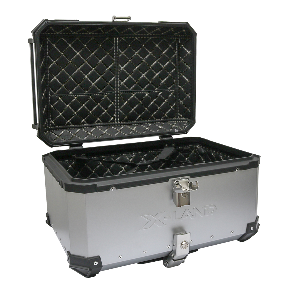 Centralni kofer X-LAND ALU sivi 65L