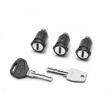 Set 3 brave kofera SMART SECURITY LOCK GIVI SLR103