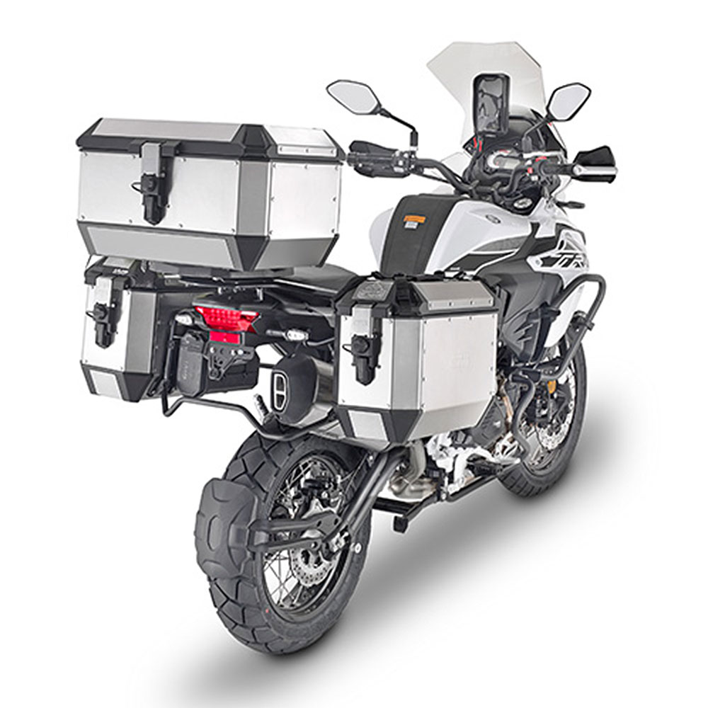 Centralni kofer GIVI TREKKER ALASKA ALA56A ALU niklovani Monokey 56L