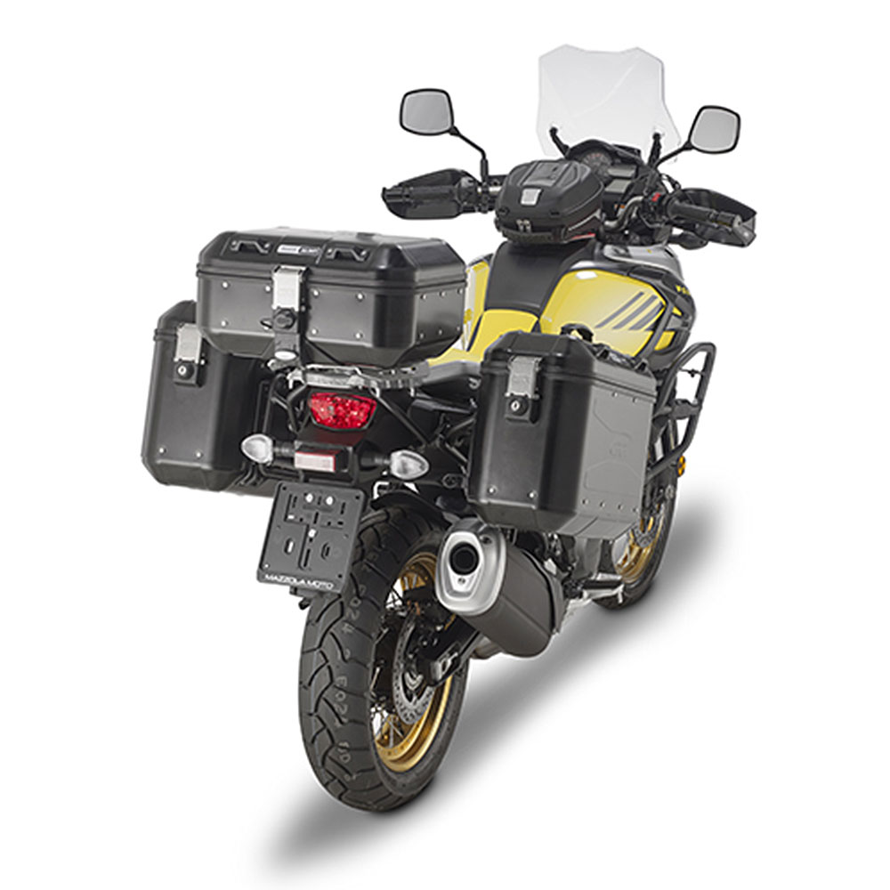 Centralni kofer GIVI TREKKER DOLOMITI DLM30B ALU crni Monokey 30L