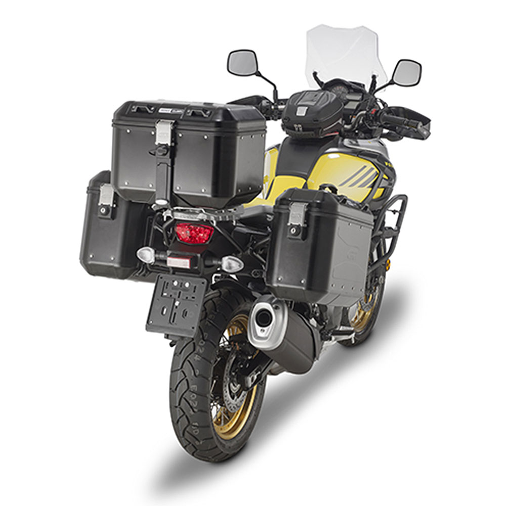 Centralni kofer GIVI TREKKER DOLOMITI DLM46B ALU crni Monokey 46L